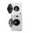 110V Compact Set Digital Washer 1.57cf + Vented Sensor Knob Dryer 3.5cf