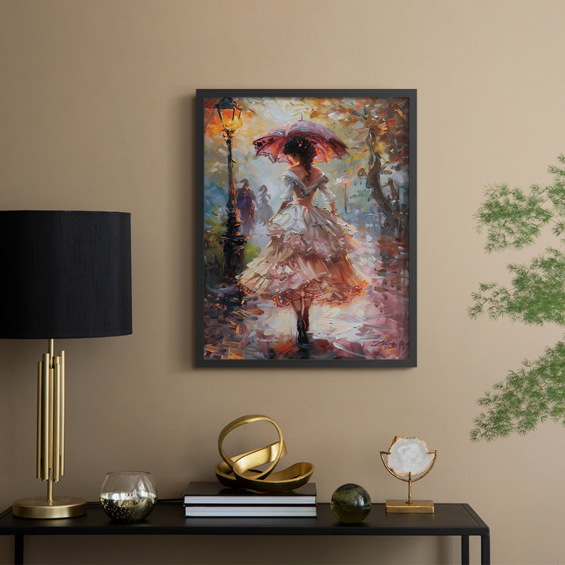 "WOMEN Series DCC XXXI" par J Paul, Noir, noir, noir, noir, H 21 po x l 17 po