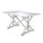 Commack Solid Wood Top Dining Table