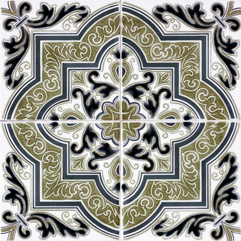 6 in. W x 6 in. L Fireplace Surround and Shower Peel and Stick Mosaic Tile