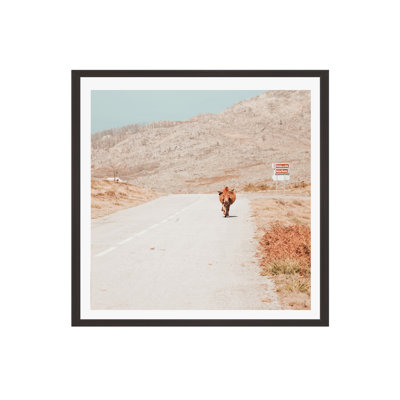 «Twill On the Road I» par Ingrid Beddoes - reproduction sur toile