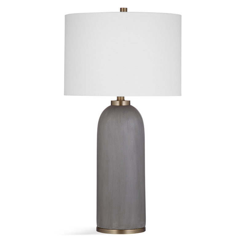 Lampe de table grise 28 "Payne
