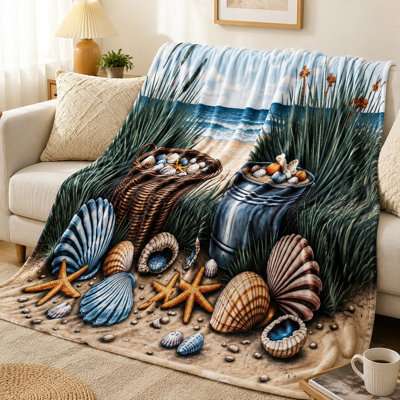 Jeté douillet en flanelle Cozy