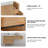 Mellani 60 Inch Floating Bathroom Vanity & Makeup Table Set