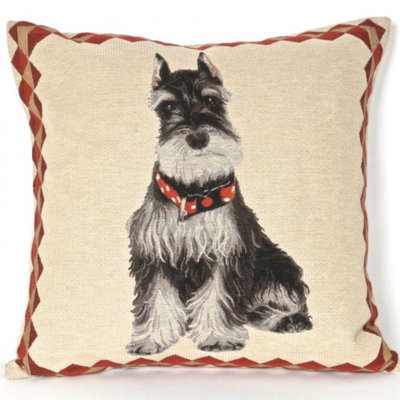 Bonilla Tapestry Schnauzer Pillow Cover