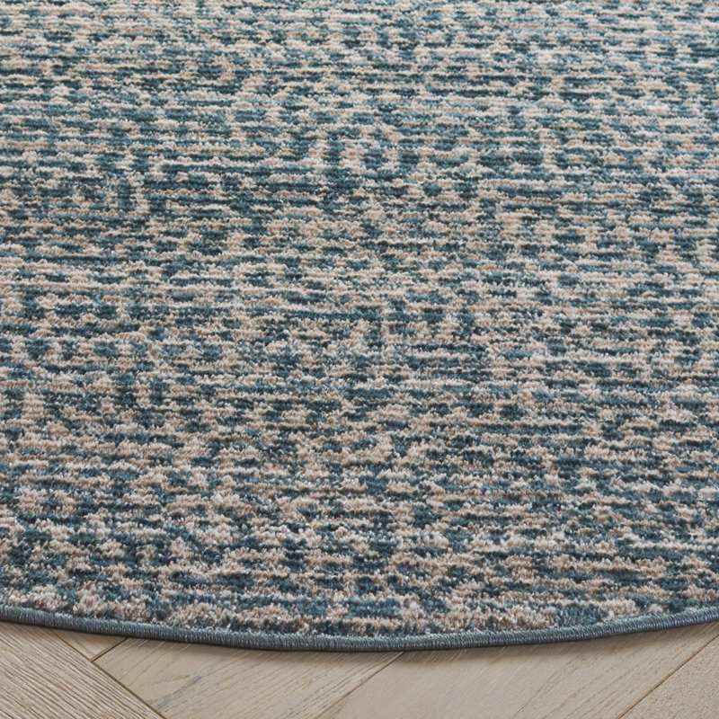 Hazel 516 Performance Abstract Rug, Round 6'