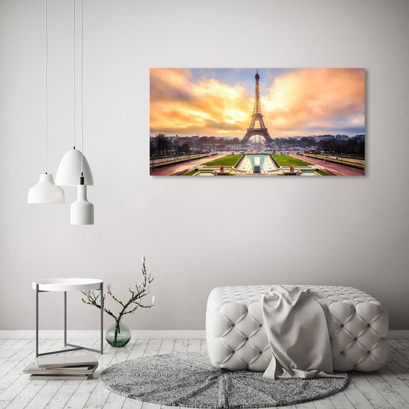 Eiffel Tower Paris - Wrapped Canvas Print