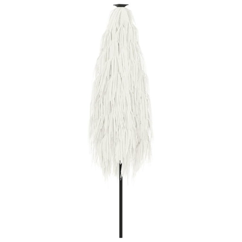 Beach Parasol, 248cm H x 248cm W x 248cm D, White