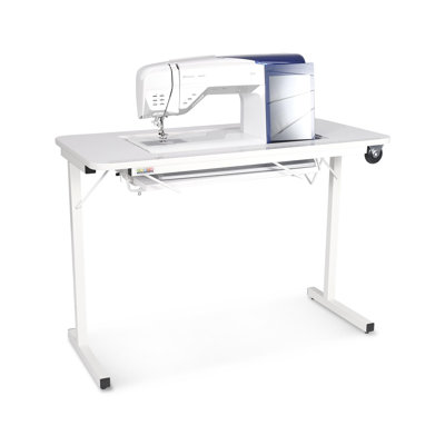 Gidget II Sewing Table with Manual Machine Lift by Arrow Classic Sewing Furniture