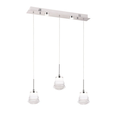 Lustre unique à 3 lumières