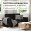Canapé noir 47,2 po vidaXL-57956708-57956713
