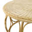 Table ronde en rotin - ensemble de 2 - Brun