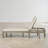 Outdoor Chaise Lounge, 5-Position Adjustable Backrest, Solid Wood, Arched Contour, Contemporary, Poolside-1296396461