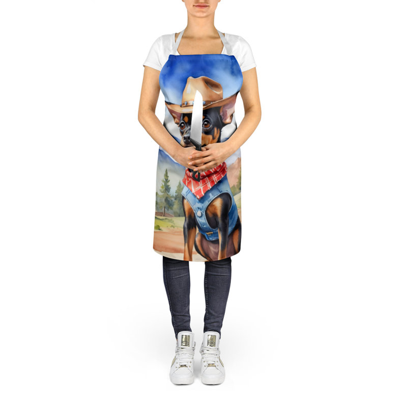 No Pattern Bib Apron