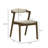 Needham Black Finish Upholstered Dining Chairs, Set Of 2-1752016365