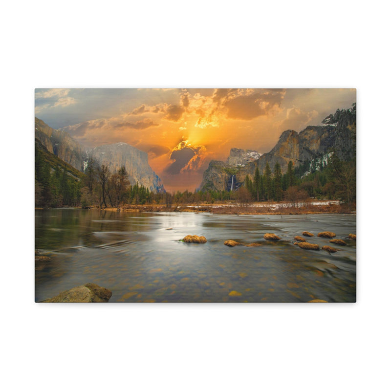 No Frame Print on Canvas, 12cm H x 18cm W