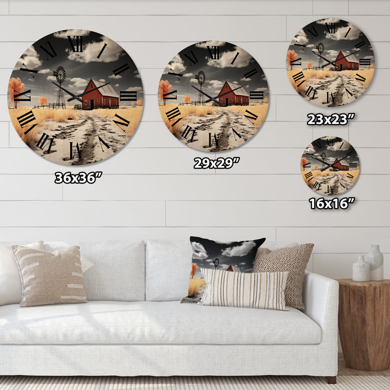 Horloge murale Raulston, Moyenne