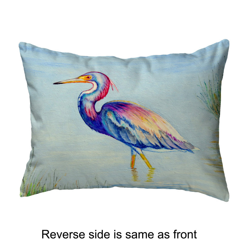 Outdoor Reversible Throw Pillow