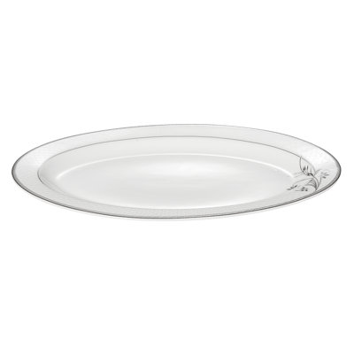 Plateau de service en porcelaine tendre 14 po Lorren Home Trends Viola