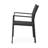Modern Weather Chair - Black Aluminum, Mesh Seating, 22" X 23" 33.23 Aluminum Frame Seat, , 23"W 22"D 33.23"H