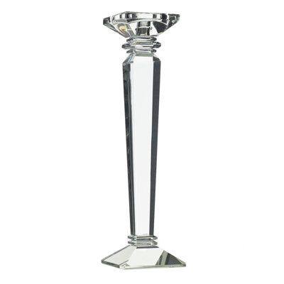 Glass Tabletop Candlestick