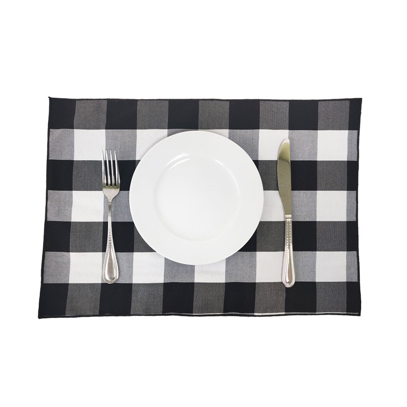 Napperon 20 "Kellman, Noir et blanc
