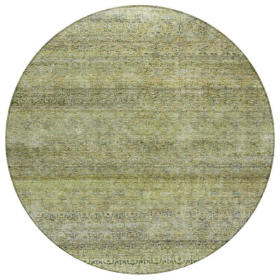 Nymara Green Washable Indoor-Outdoor Rug - 