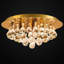 URBNLIVING Crystal Semi Flush Mount