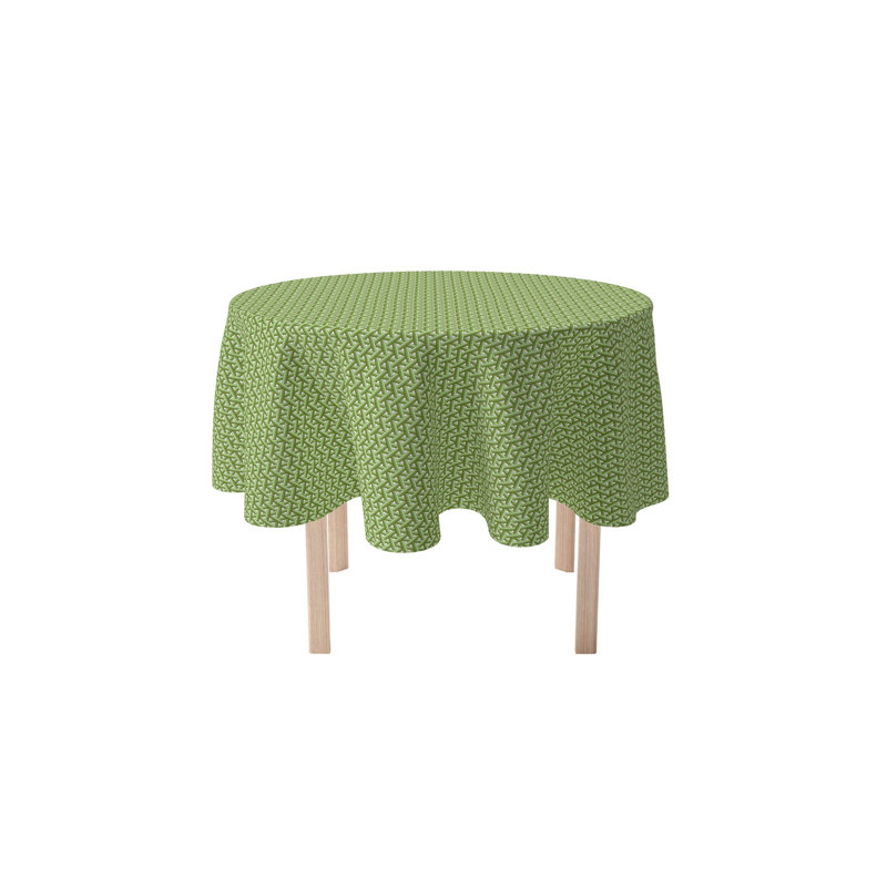 Vidrio Geometric Dining Linen Set, 114" Round, Vidrio Geometric