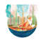Renard et baleine I - impression-52990088-52990089-52990090