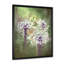 «Abstract Flowers on Grunge», reproduction d'art sur toile-434802498-434802499