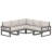 EDGE 5 - Person Seating Group with Cushions-68603050-68603045