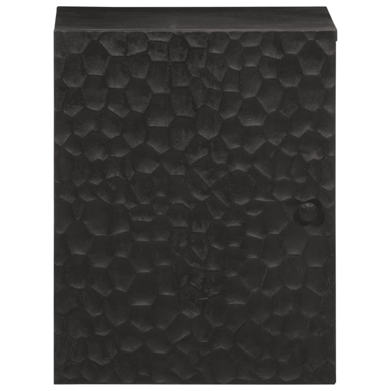 Minjares Wall Bathroom Cabinet, Black