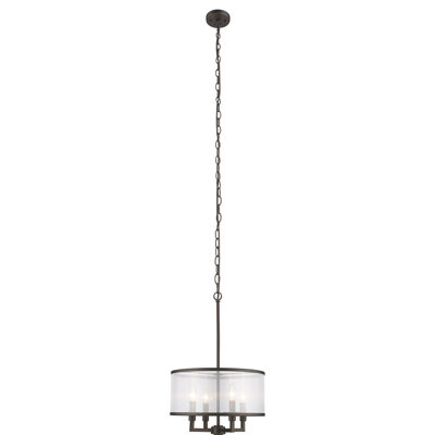 Lindale 4 - Light Drum Chandelier