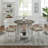 Space-saving Foldable Dining Table Set For Four - Perfect For Small Spaces