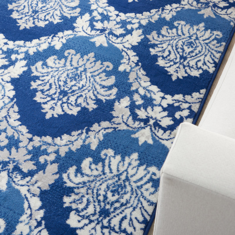 Dedra Damask Indoor Rug, Rectangle 7' x 10'