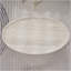 Table basse moderne et ovale, élégante pour le décor et l'utilisation d'un salon