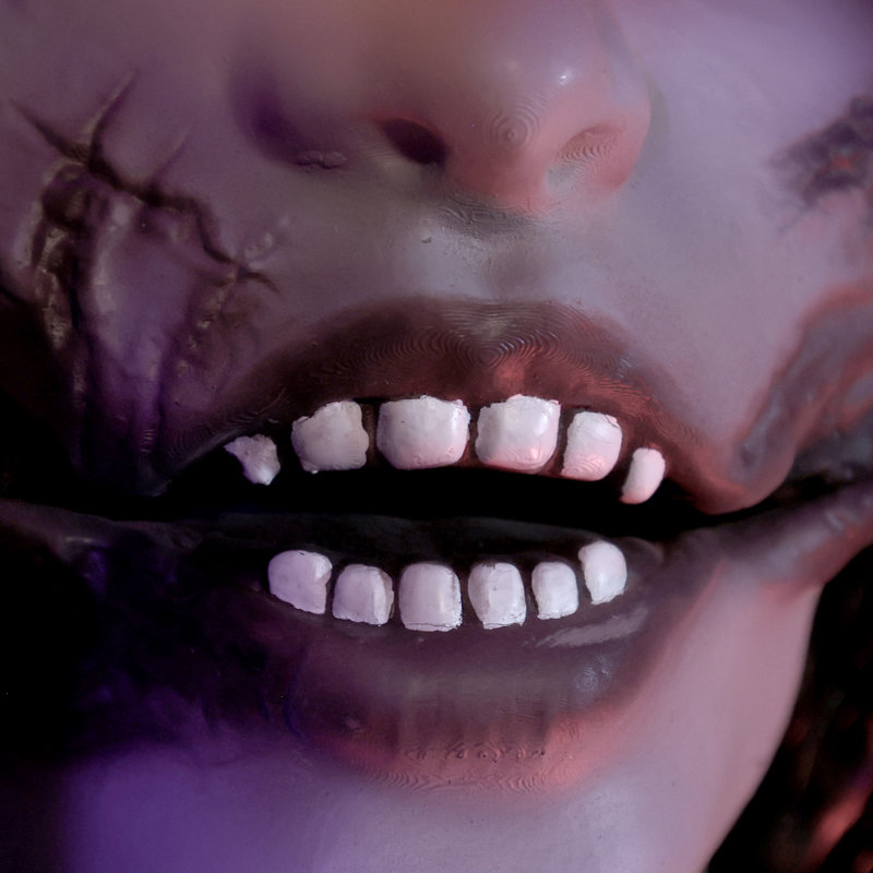 «Haunted Hill Farm» 5 pieds 9 pouces Bridgertomb, Halloween, animatronique avec mouvement et yeux orange