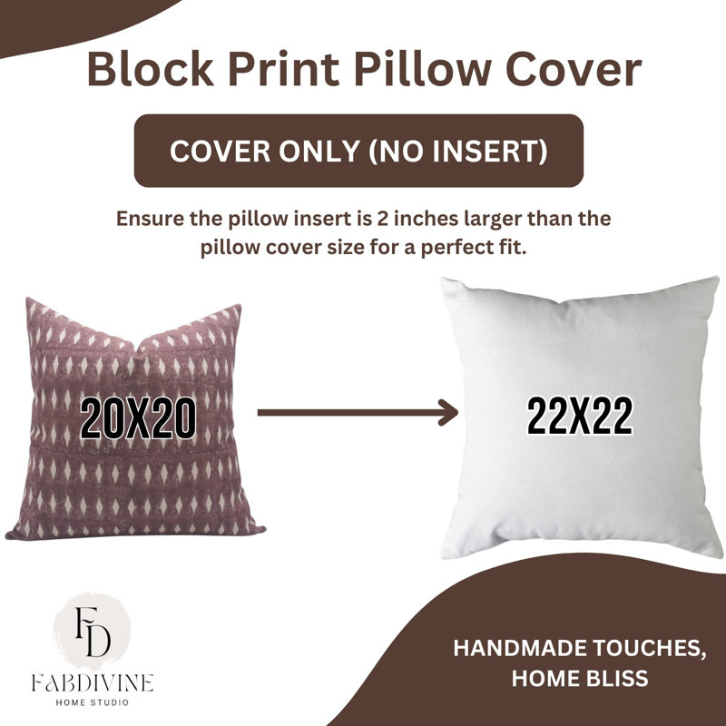 Linen Square Pillow Cover, 14" x 14", Square