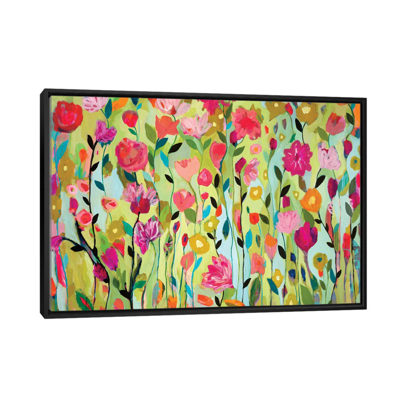 « prime i », impression sur toile, H 18 po x l 26 po x P 1,5 po, Toile avec cadre noir, Pas de tapis