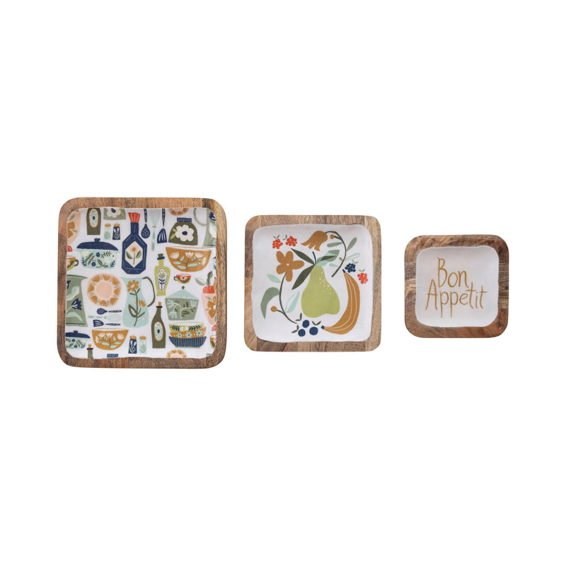 Millwood Pines Ciqala Wood Tray