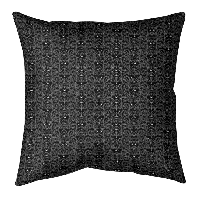 Housse et insert de coussin carré Katelyn Elizabeth, Bourre en polyester, H 26 po x l 26 po, Rose