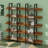 5 Tier Bookcase With Metal Frame, Open Book Display Shelf-685312459