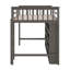Lit mezzanine double avec tablettes-1057902595