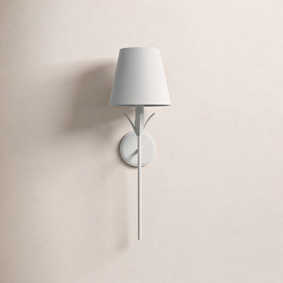 Margo Single Light Dimmable Silk Wallchiere