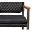 Chaise avec accoudoirs en cuir The Harley-113674993