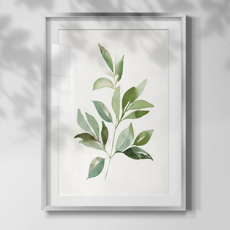 " Black & Blush II ", Silver Framed Paper, White