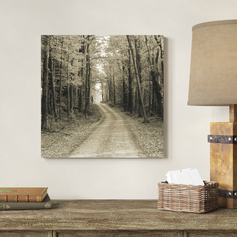 Vermont Country Road - sépia, H 20 po x l 20 po x P 1,25 po