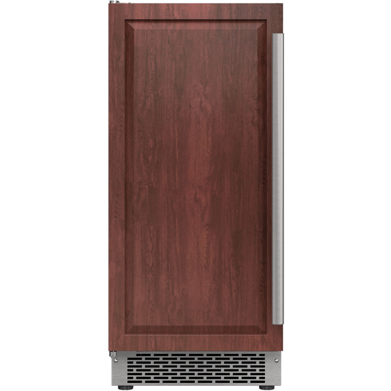 Avallon 15-Inch Panel Ready Undercounter Ice Maker with Wood Finish