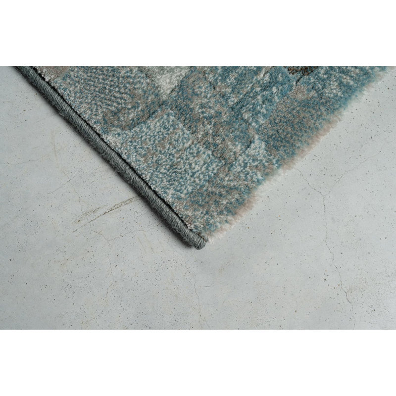 Galleria Blue/Grey/Black Rug, Rectangle 120 x 170 cm
